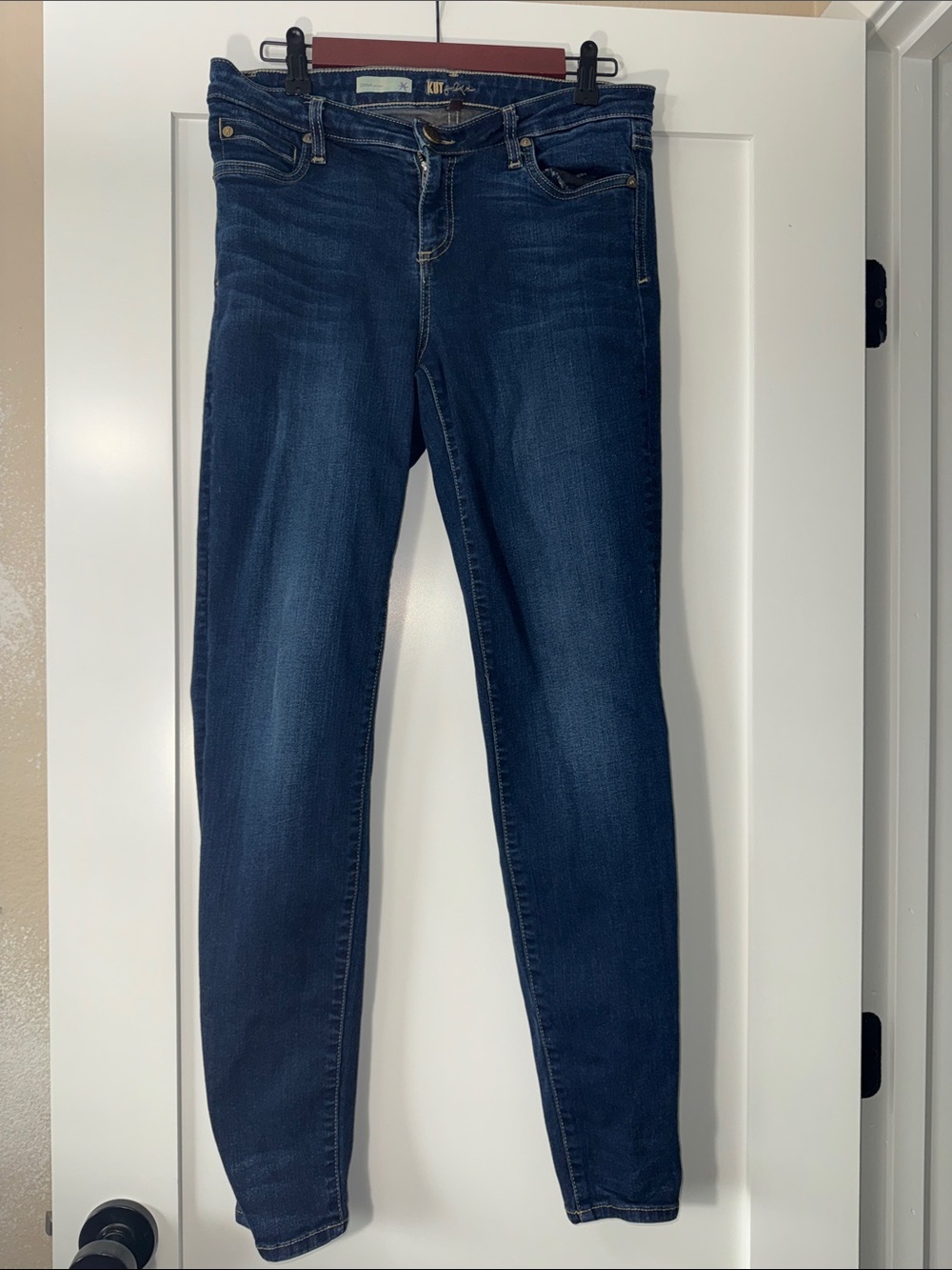 Kut from the Kloth Dark Blue Women’s Diana Skinny Jeans Sz 8